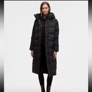 Lululemon Wunder Puff 600-Down-Fill Long Jacket, Size 12